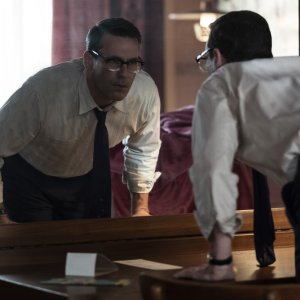 7 sconosciuti a El Royale: Jon Hamm in una scena del film