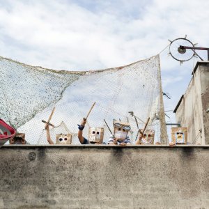 Guarda in alto: una scena del film