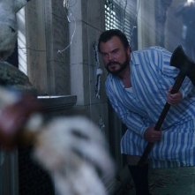 Il mistero della casa del tempo: Jack Black in una scena del film