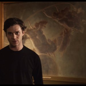 Klimt & Schiele - Eros e psiche: Lorenzo Richelmy in un'immagine del documentario