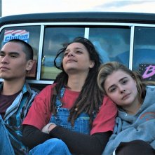 La diseducazione di Cameron Post: Chloe Grace Moretz, Forrest Goodluck e Sasha Lane in una scena del film