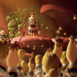 L'Ape Maia - Le Olimpiadi di miele: un momento del film d'animazione