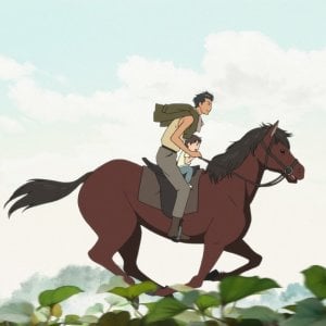 Mirai: un momento del film d'animazione