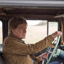 The Old Man & the Gun: Robert Redford in una scena del film