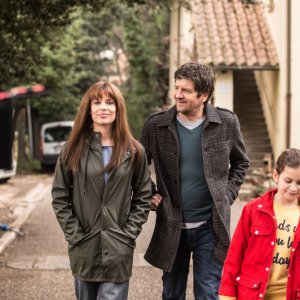 Ti presento Sofia: Fabio De Luigi, Micaela Ramazzotti e Caterina Sbaraglia sul set del film