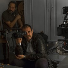 Uno di famiglia: il regista Alessio Maria Federici sul set del film