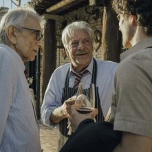 Notti magiche: Giancarlo Giannini, Mauro Lamantia e Roberto Herlitzka in una scena del film