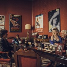 Notti magiche: Giancarlo Giannini, Mauro Lamantia e Marina Rocco in una scena del film