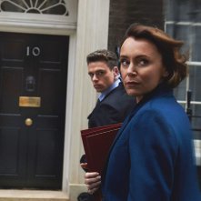 Bodyguard: Keeley Hawes insieme a Richard Madden in un'immagine
