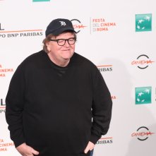Roma 2018: Michael Moore in posa al photocall