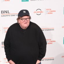 Roma 2018: una foto di Michael Moore al photocall