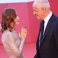 Roma 2018: Isabelle Huppert e Toni Servillo sul red carpet
