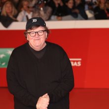 Roma 2018: un sorridente Michael Moore sul red carpet