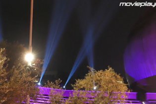 Michael Moore sul tappeto rosso di Roma 2018