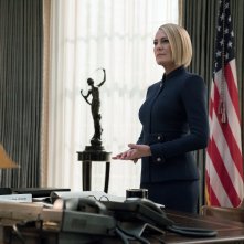 House of Cards: Robin Wright in una scena dell'episodio Chapter 66