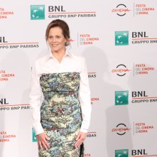 Roma 2018: uno scatto di Sigourney Weaver al photocall