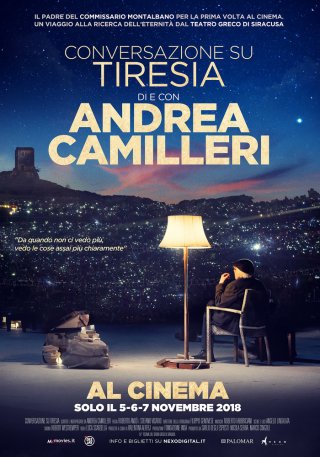 Locandina di Conversazione su Tiresia - Di e con Andrea Camilleri
