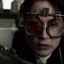 Il mistero di Sleepy Hollow, Johnny Depp in una scena