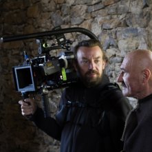 Menocchio: il regista Alberto Fasulo sul set del film