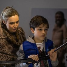 Ötzi e il mistero del tempo: Diego Delpiano e Deirdre Mullins in una scena del film