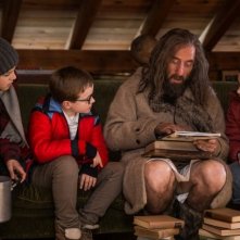 Ötzi e il mistero del tempo: Judah Cousin, Amelia Bradley e Michael Smiley in una scena del film