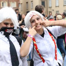 Lucca 2018: due cosplayer