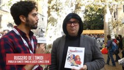 Ruggero de I Timidi a Lucca Comics 2018