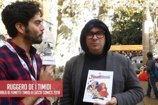 Ruggero de I Timidi a Lucca Comics 2018