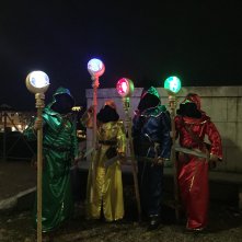 Lucca 2018: cosplayer di notte