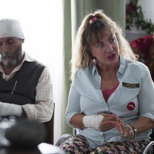 La prima pietra: Valerio Aprea e Iaia Forte in un momento del film