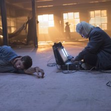 Upgrade: Logan Marshall-Green in un momento del film