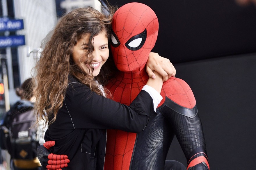 Tom Holland e Zendaya nella saga di Spider-Man