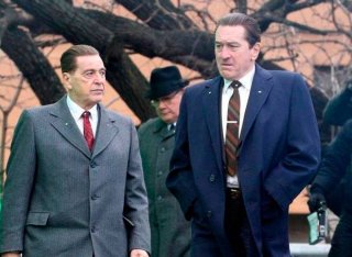 The Irishman Al Pacino Robert Deniro