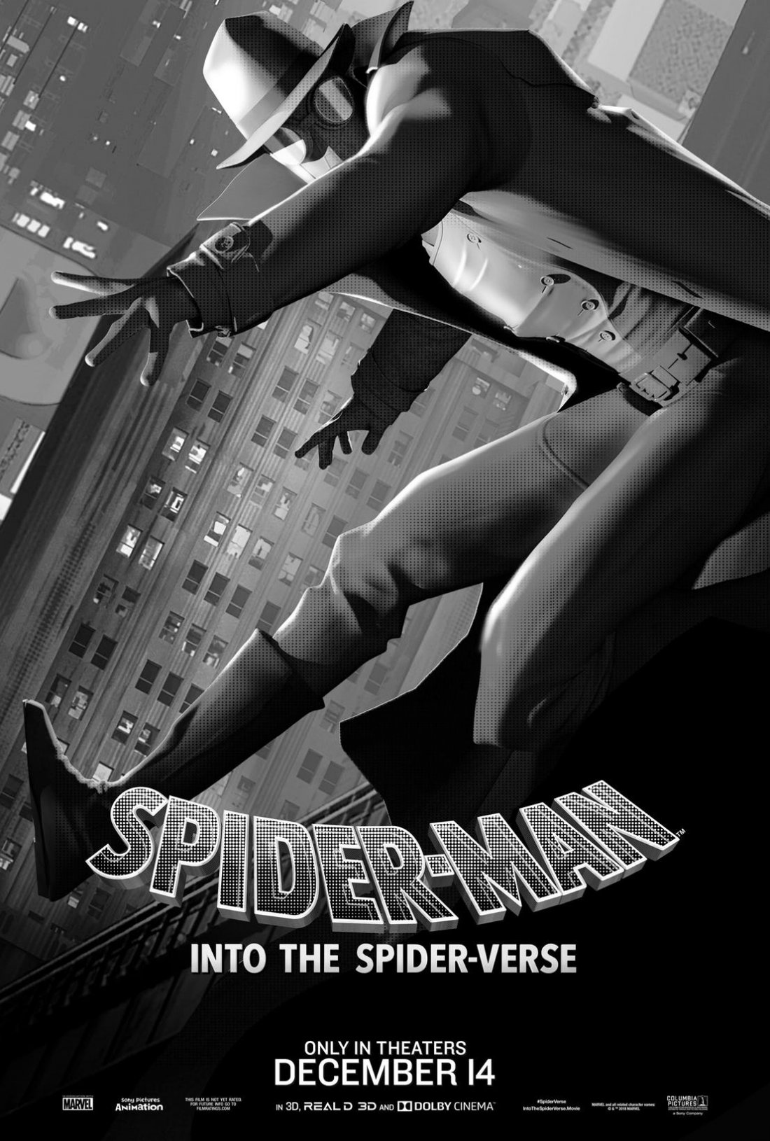 Spider Man Into The Spider Verse Character Poster Noir