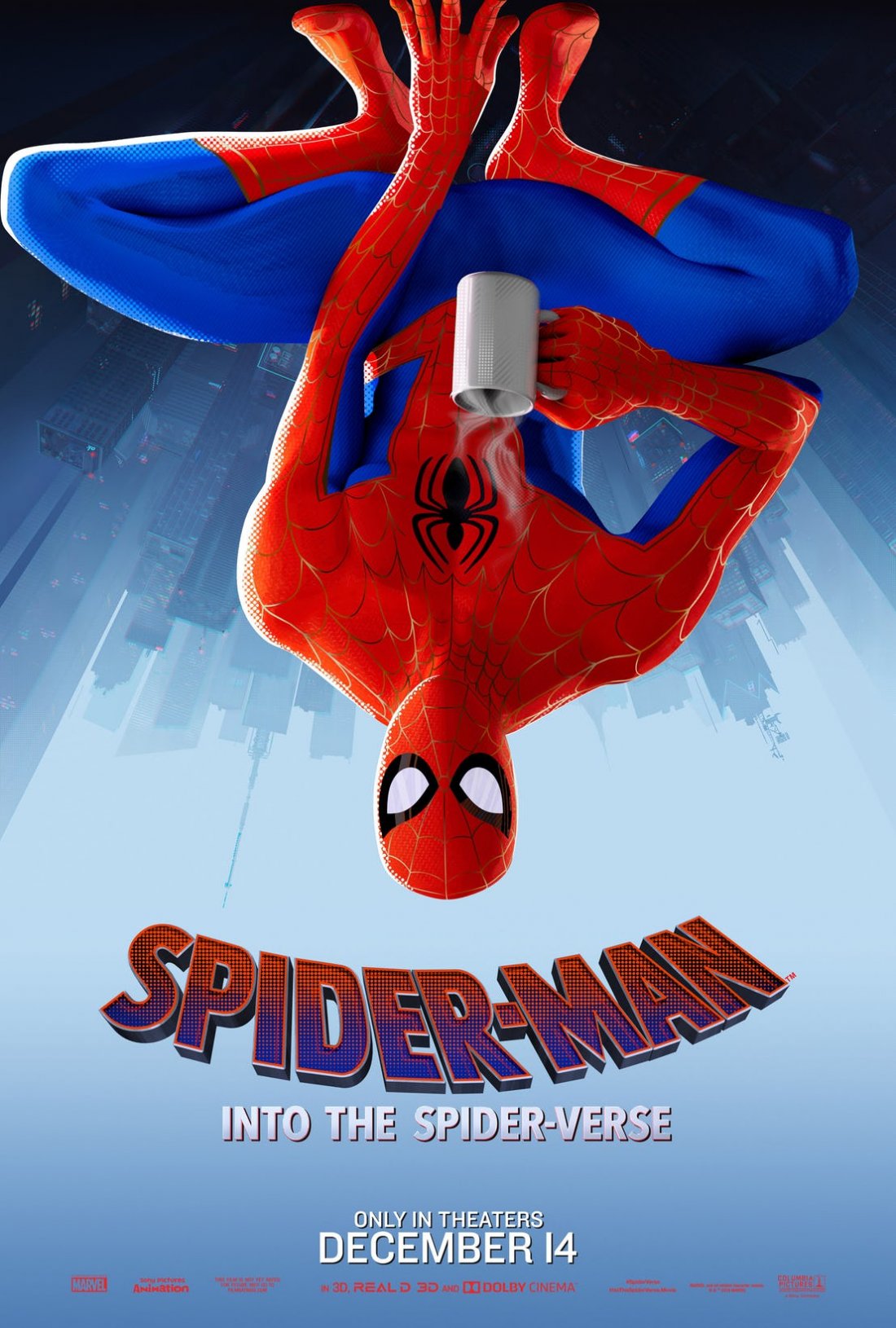 Spider Man Into The Spider Verse Character Poster Peter Parker