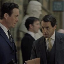 A Very English Scandal: Hugh Grant, Alex Jennings in una scena
