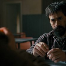 Il mangiatore di pietre: Luigi Lo Cascio in una scena del film