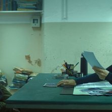 Il mangiatore di pietre: Luigi Lo Cascio e Ursina Lardi in un momento del film