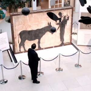 L'uomo che rubò Banksy: una scena del documentario