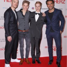 Conta su di me:  Elyas M'Barek e Philip Schwartz con i 'veri' Lenny e David