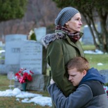 Ben is Back: Julia Roberts e Lucas Hedges in una scena