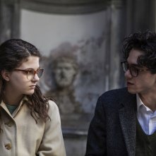 L'amica geniale: Margherita Mazzucco e Francesco Serpico in una scena