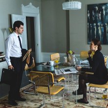 Il castello di vetro: Max Greenfield, Brie Larson in una scena