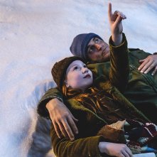 Il castello di vetro: Woody Harrelson, Ella Anderson in una scena