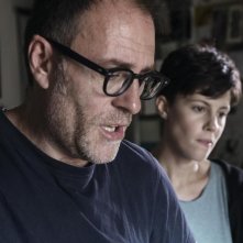 Ride: Valerio Mastandrea sul set con Chiara Martegiani