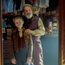 Remi: Daniel Auteuil insieme a Maleaume Paquin in una scena