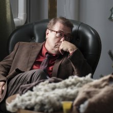 La prima pietra: Corrado Guzzanti in un momento della commedia