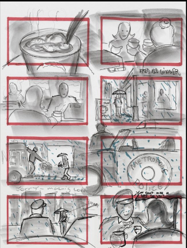 Justice League Storyboard