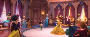 Ralph Spacca Internet: le principessa Disney in una foto del film