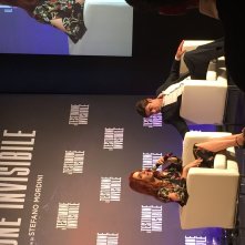 Il testimone invisibie: Miriam Leone e Riccardo Scamarcio alla conferenza stampa romana